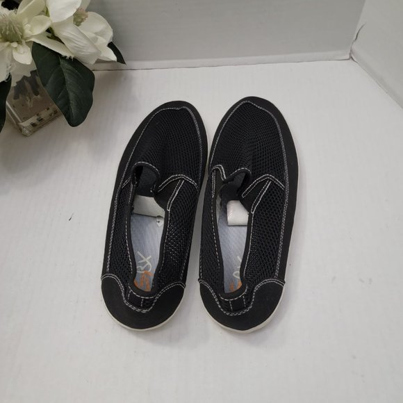 New Mens GBX Mesh Slip On Fabric Black Shoes 10.5 - Picture 6 of 10